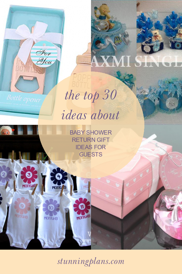 The top 30 Ideas About Baby Shower Return Gift Ideas for Guests Home